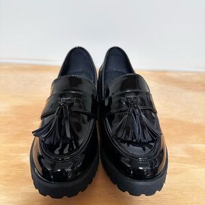 Jones New York Black Patent Loafers